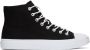 Acne Studios Black & White Canvas Sneakers - Thumbnail 1