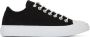 Acne Studios Black Canvas Low Sneakers - Thumbnail 1