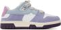 Acne Studios Blue & Purple Preppy Low Sneakers - Thumbnail 1