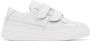 Acne Studios Kids White Leather Sneakers - Thumbnail 1