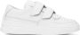 Acne Studios Kids White Velcro Strap Sneakers - Thumbnail 1