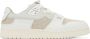 Acne Studios White & Off-White Leather Low-Top Sneakers - Thumbnail 1