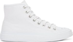 Acne Studios White Canvas High Sneakers