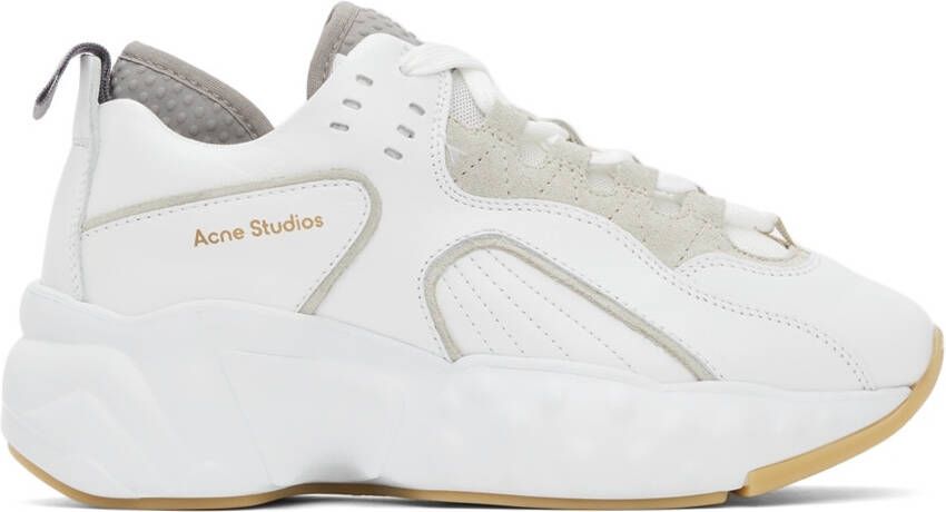 Acne Studios White Nappa Sneakers