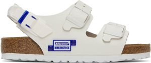 ADER error White Birkenstock Edition Milano Tech Sandals