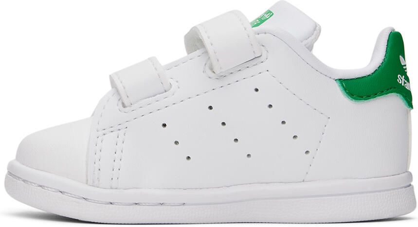 Adidas Kids Baby White Stan Smith Sneakers - Picture 2