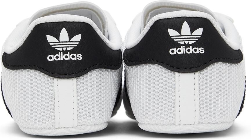 Adidas Kids Baby White Superstar Crib Sneakers