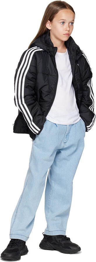 Adidas Kids Black Ozweego Big Kids Sneakers - Picture 3