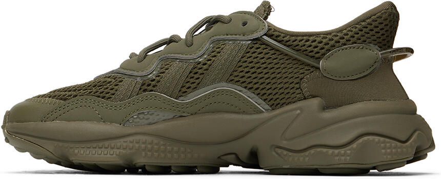 Adidas Kids Khaki Ozweego Big Kids Sneakers - Picture 3