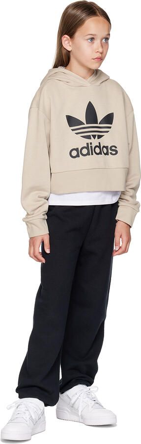 Adidas Kids White Forum Low Big Kids Sneakers - Picture 6