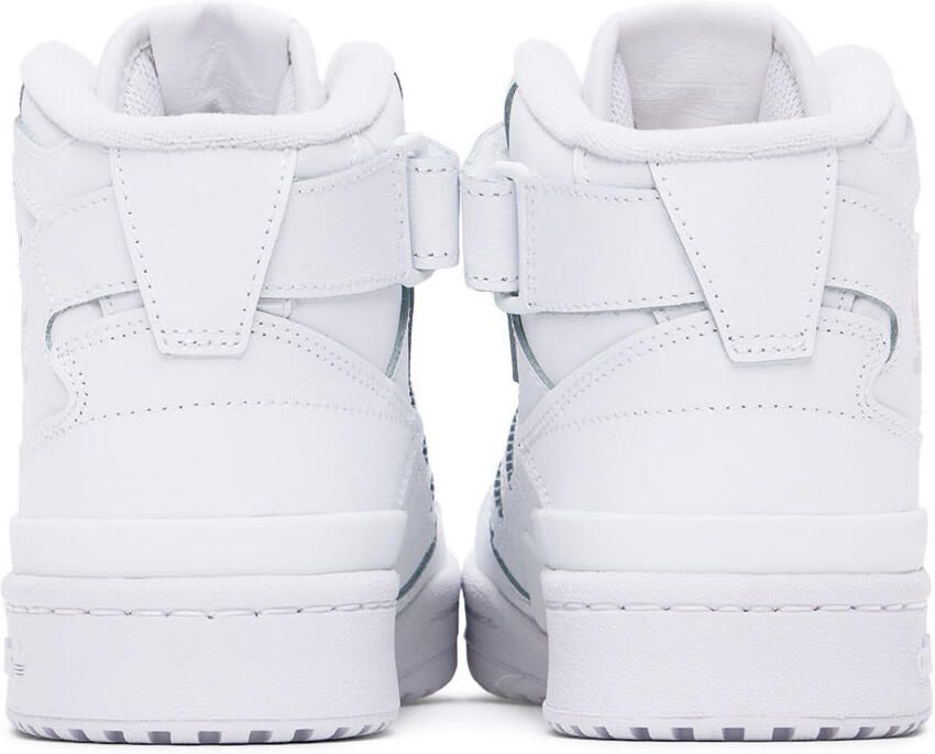 Adidas Kids White Forum Mid Big Kids Sneakers