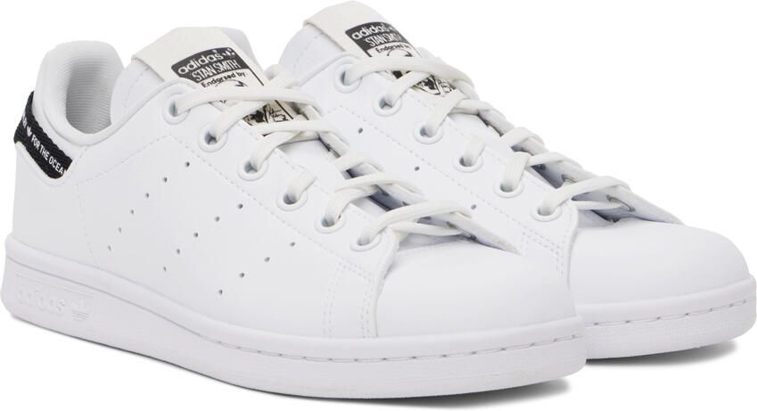 Adidas Kids White Stan Smith Big Kids Sneakers - Picture 2