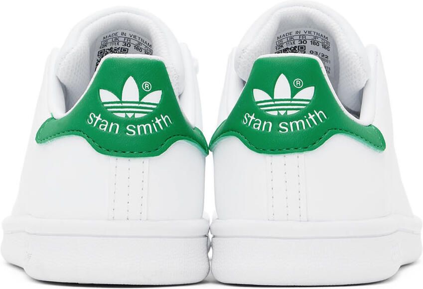 Adidas Kids White Stan Smith Little Kids Sneakers