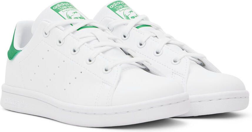 Adidas Kids White Stan Smith Little Kids Sneakers - Picture 2