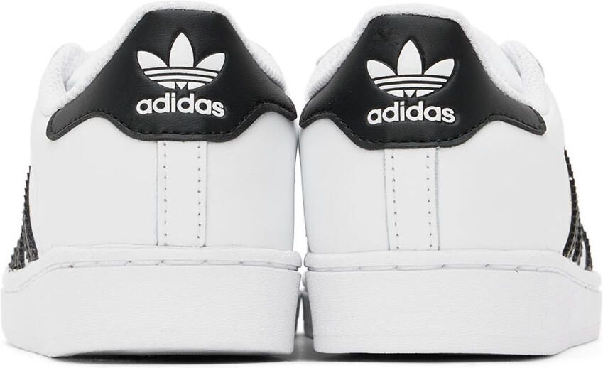 Adidas Kids White Superstar Sneakers