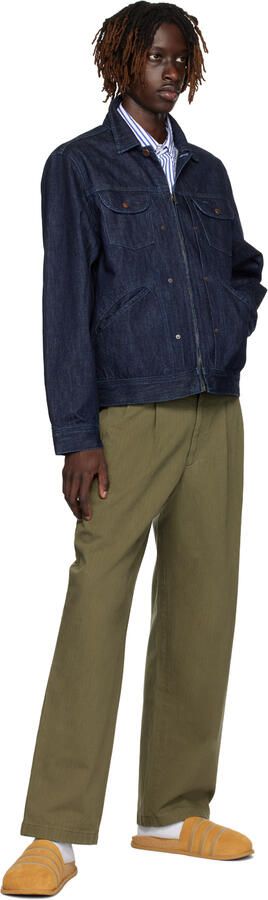 Adidas Originals Beige Adimule Lea Slippers - Picture 3