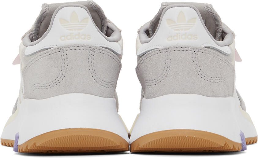 Adidas Originals Beige & Gray Retropy F2 Sneakers