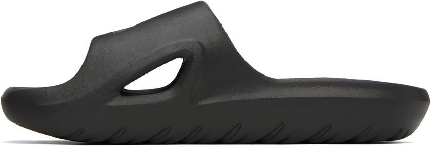 Adidas Originals Black Adicane Slides - Picture 4