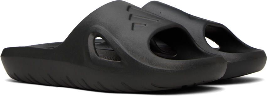 Adidas Originals Black Adicane Slides - Picture 2