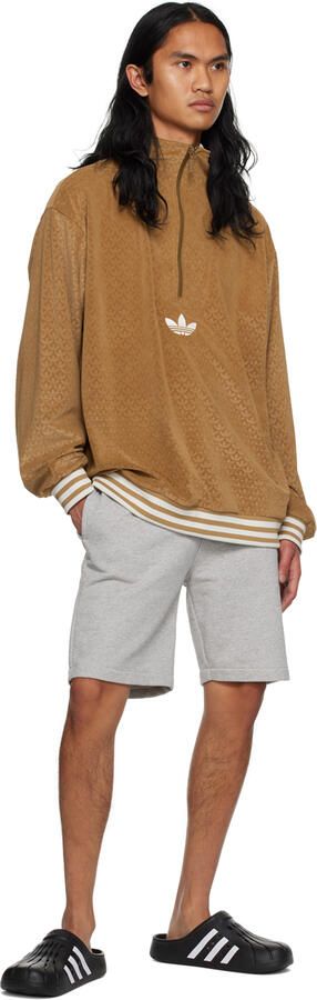 Adidas Originals Black Adilette Clogs Sandals - Picture 4