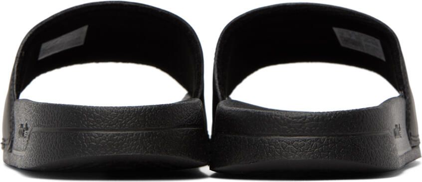 Adidas Originals Black Adilette Lite Sandals - Picture 5