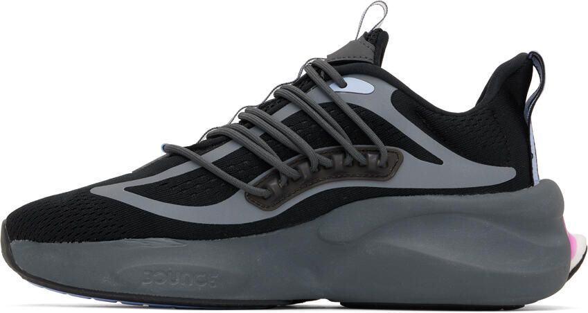 Adidas Originals Black Alphaboost V1 Sneakers - Picture 3