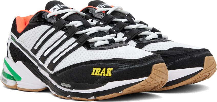 Adidas Originals Black & White Supernova Cushion 7 Irak Sneakers - Picture 2