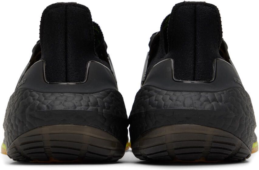 Adidas Originals Black & Yellow Ultraboost 22 Sneakers
