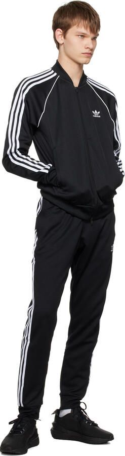 Adidas Originals Black Avryn Sneakers - Picture 4