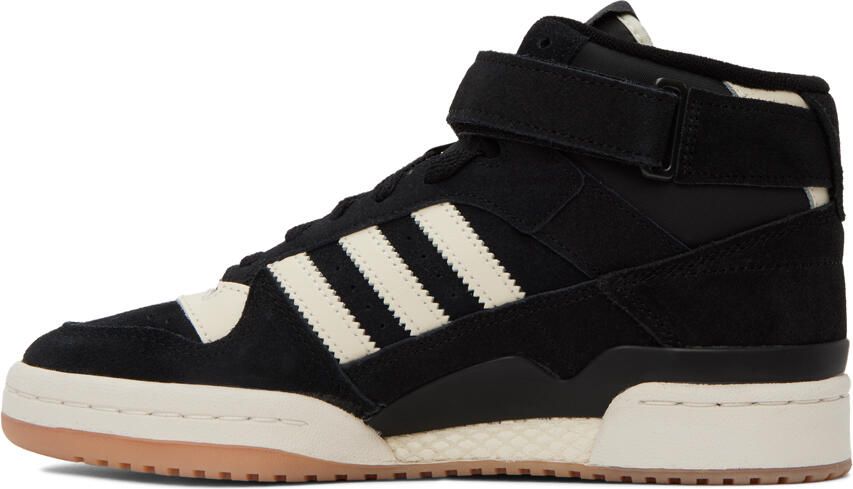 Adidas Originals Black Forum Sneakers - Picture 3