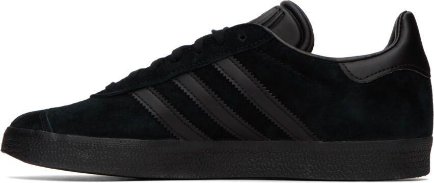 Adidas Originals Black Gazelle Sneakers - Picture 3