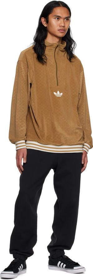 Adidas Originals Black Nizza Sneakers - Picture 4