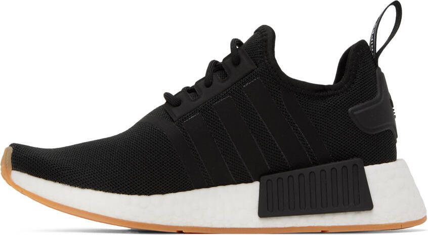 Adidas Originals Black & White NMD_R1 Primeblue Sneakers - Picture 3