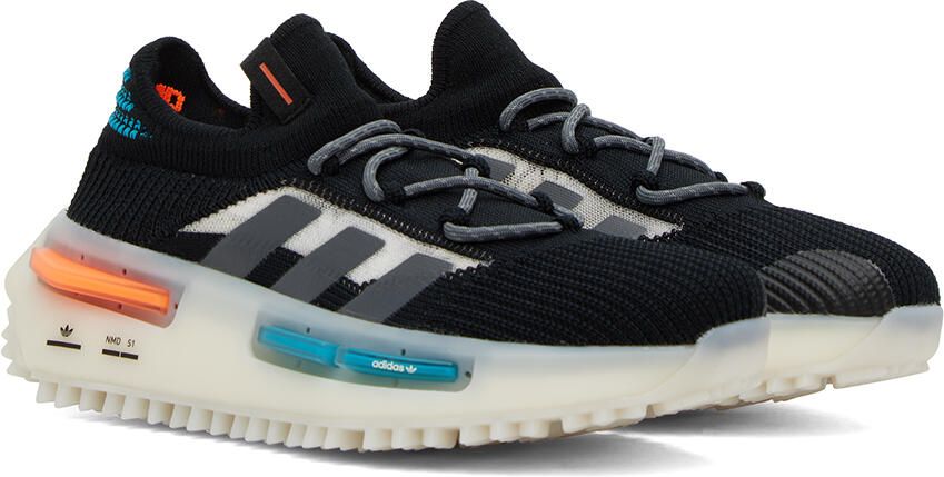 Adidas Originals Black NMD_S1 Sneakers - Picture 2