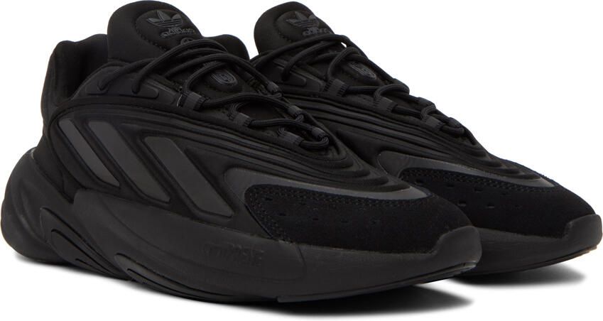 Adidas Originals Black Ozelia Sneakers - Picture 2