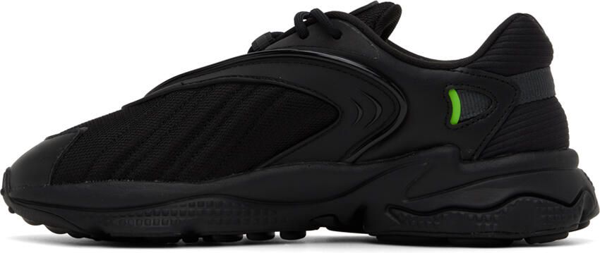 Adidas Originals Black Ozweego Sneakers - Picture 5