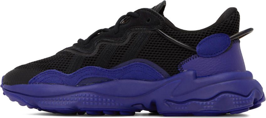 Adidas Originals Black Ozweego Sneakers - Picture 3