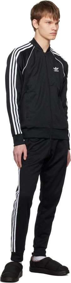 Adidas Originals Black Puffylette Slippers - Picture 4