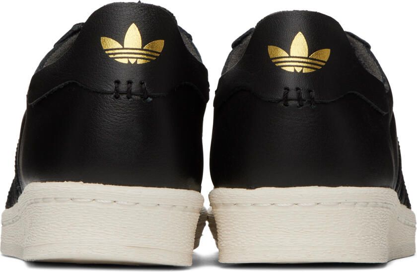 Adidas Originals White & Beige Superstar 82 Sneakers - Picture 2