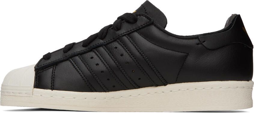 Adidas Originals White & Beige Superstar 82 Sneakers - Picture 6