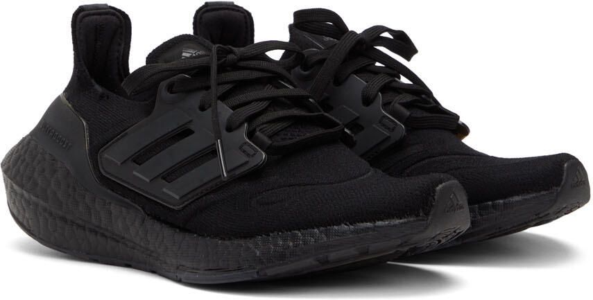 Adidas Originals Black Ultraboost 22 Low-Top Sneakers - Picture 4
