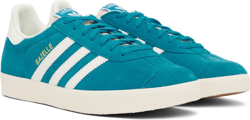 Adidas Originals Blue Gazelle Sneakers - Picture 2