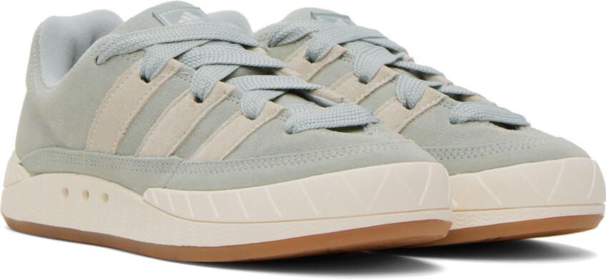Adidas Originals Gray Adimatic Sneakers - Picture 2