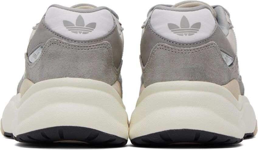 Adidas Originals Gray & Beige Retropy F90 Sneakers