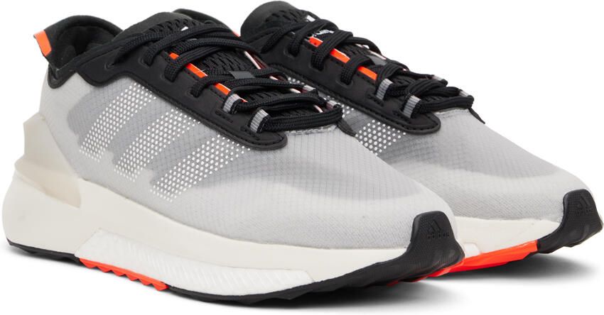 Adidas Originals Gray Avryn Sneakers - Picture 2