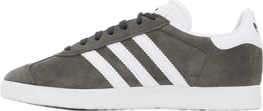 Adidas Originals Gray Gazelle Sneakers - Picture 3