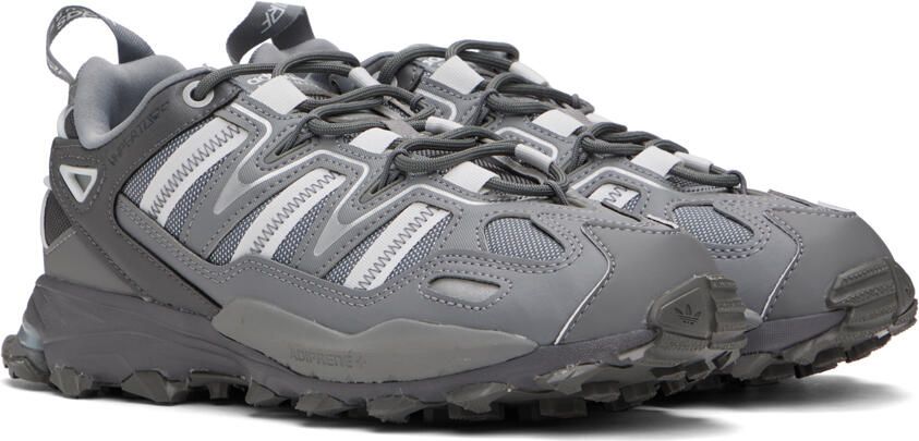 Adidas Originals Gray Hyperturf Sneakers - Picture 2