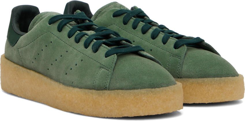 Adidas Originals Green Stan Smith Crepe Sneakers - Picture 2