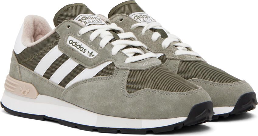 Adidas Originals Khaki Treziod 2 Sneakers - Picture 3