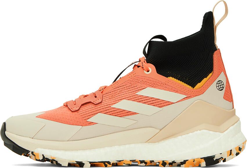 Adidas Originals Orange and wander Edition Free Hiker 2.0 Sneakers - Picture 3